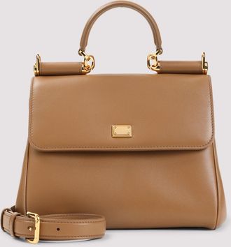 Dolce & Gabbana Sicily Soft Calf Leather Handbag