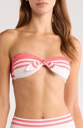 Lemlem Ava Bandeau Bikini Top in Ayele Fragaria at Nordstrom Rack, Size X-Large