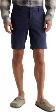 AG - Adriano Goldschmied Mens Wanderer Shorts In Sulfur Pacific Midnight
