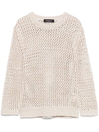 Fabiana Filippi open-knit sweater - Neutrals