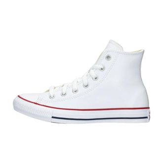 Converse Schoenen, Dames, Wit, 38 EU, Leer, Chuck Taylor All Star Hi