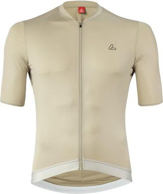 LOEFFLER Bike Jersey Full-Zip Skys Hotbond RF Velotrikot f&uuml;r Herren | beige