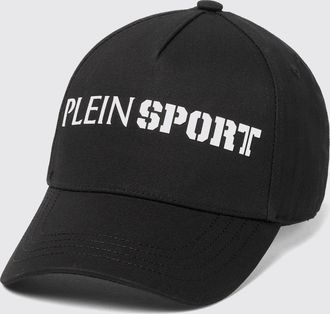 Plein Sport Cappello in cotone con logo stampato