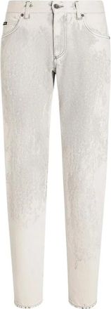 Dolce & Gabbana Hombre, Vaqueros, Gris, Talla: M