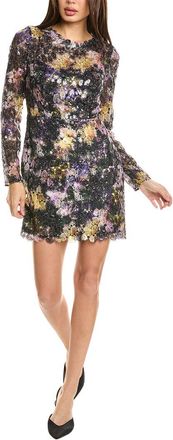 Monique Lhuillier Jenna Lace Mini Dress