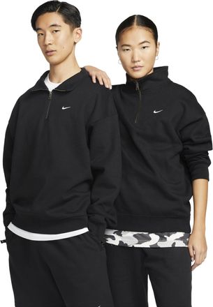 Nike Solo Swoosh 1/4 Zip Top Asia Sizing Black DQ5210-010