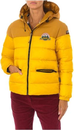 Napapijri Down Jassen - Heren - Gewatteerde jassen - Geel - S - Polyester - Jassen