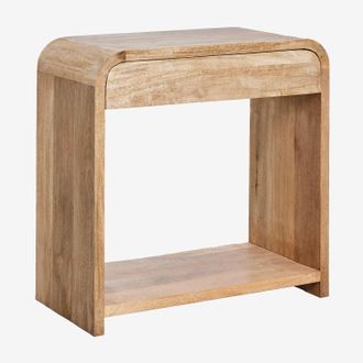 Sklum Consola Recibidor En Madera De Mango Shelby Sklum &x2194&xfe0e 75 Cm