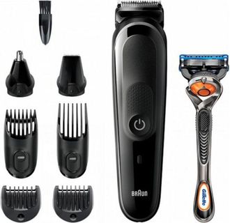 Braun All-in-one Mgk 5260 Depiladora Para La Barba Negro