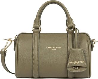 Lancaster Milano Ana Small Duffle Bag - Dames - Tassen - Groen - Maat: ONE Size Leer