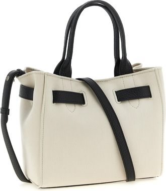 Tom Ford Womens Audrey Tote White Cotton Polyurethane Leather