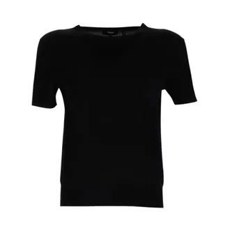 Theory Mujer, Jerseys, Negro, Talla: L