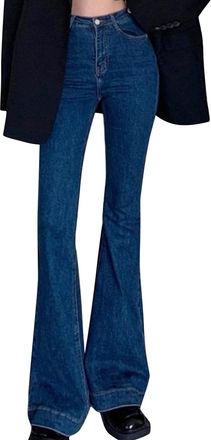 Generic Petite Jeans Women Short Leg - Boot Cut Jeans for Women Straight Leg Stretch High Waisted Loose Fit Flared Denim Pants with Multipe Pockets Casual Com