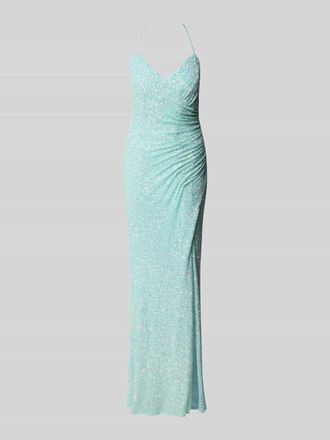 Vera Mont Abendkleid mit Pailletten in Hellgruen, Gr&ouml;&szlig;e 40