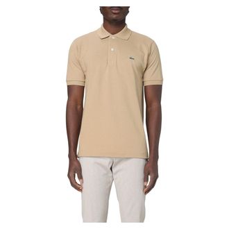 Lacoste Polo Shirts, male, Beige, 3XL, Best Polo Knit Top
