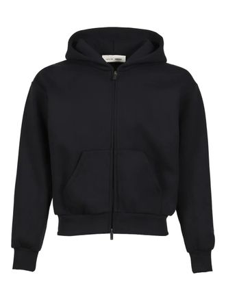 Fear of God zip-up hooded jacket - Black
