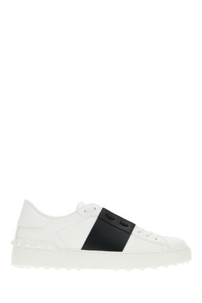 Valentino Garavani BlackWhite Color Block Sneakers