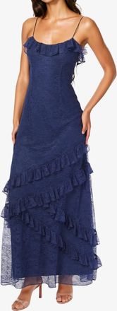 Cami NYC Elouisa Lace Evening Gown In Harbor