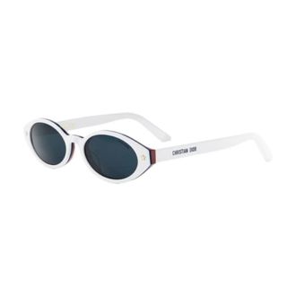 Dior Ladies Black Oval Sunglasses DIORPACIFICR1F 50B0