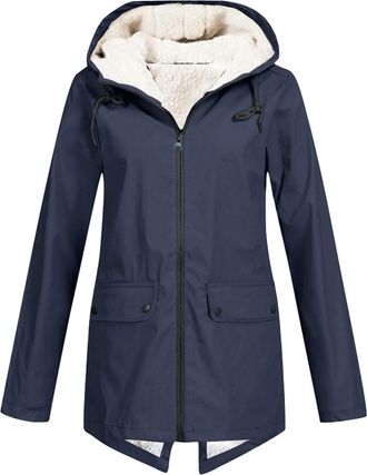 Generic Cyber of Monday 2024 WomenS Long Winter Jacket Plus Size Fleece Jacket Mid Length Puffer Jackets Women Womens+Quilted+Jackets Fleece Jackets Women Uk 