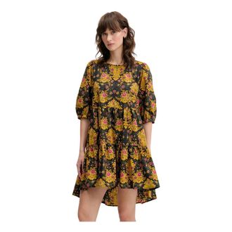 Farm Rio Korte Jurk - Dames - Korte kleedjes - Veelkleurig - XS - Katoen - Kleedjes