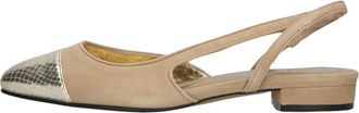 Toral Shoes Schoenen, Dames, Bruin, 37 EU, Su&egrave;de, Kameel Su&egrave;de Luisa Slingbacks
