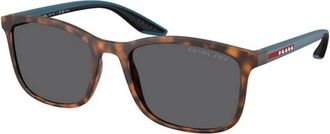 Prada Authentieke Stijlvolle Brillen met Premium Kwaliteit - Heren - Zonnebrillen - Bruin - 56 MM - Accessoires