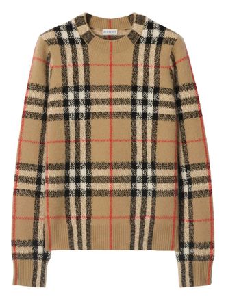 Burberry Maglione a quadri - Toni neutri