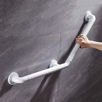 OEM Barra De Apoyo Para Ducha De 135&deg; Para Ba&ntilde;eras Pasamanos De Pvc De Acero Inoxidable Para Inodoros Para Discapacitados Y Ancianos 40 40 Cm