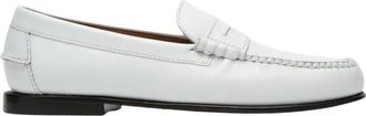 Sebago Danielle Penny Loafer - Dames - Loafers - Wit - 39 EU - Leer - Schoenen