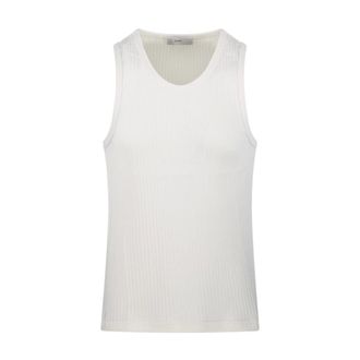 Dunst Sleeveless Tops, male, Beige, Size: L Relaxed Sleeveless Top