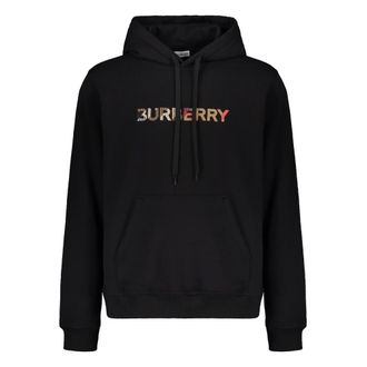 Burberry Heren, Sweatshirts & Hoodies, Zwart, Maat: L Katoen