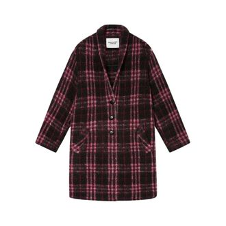 Isabel Marant Dames, Mantels, Veelkleurig, Maat: M Wol