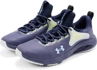 Under Armour Mens Hovr Rise 4 Training Shoe In Tempered Steel