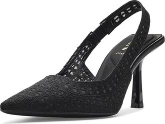 Anne Klein Ismeralda Womens Shoes Black Crochet : 9.5 M, Synthetic