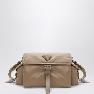 Prada Explore medium bag in beige Re-Nylon