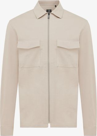 Genti Dynamic overshirt | Beige