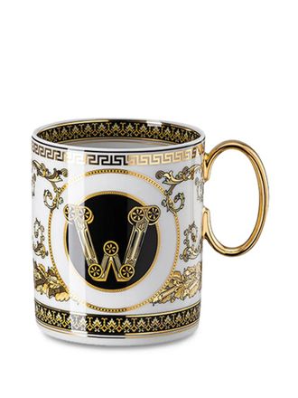 Versace Tazza con stampa grafica - Bianco