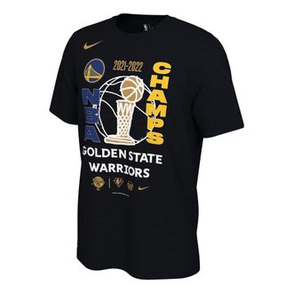 Nike Alphabet Basketball Printing Tee Black Yellow Blue FD9853-011