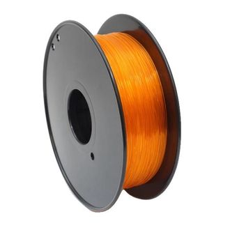 OEM Filamento Para Impresora 3d, Tpu Flexible, De Alta Calidad, Color Naranja Transparente