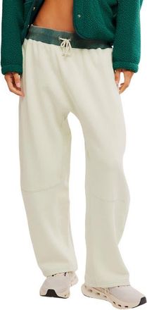 Free People You Wish Tie Waist Sweatpants in Spring Meadow at Nordstrom, Size X-Large