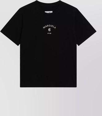 Maison Margiela logo print cotton t-shirt