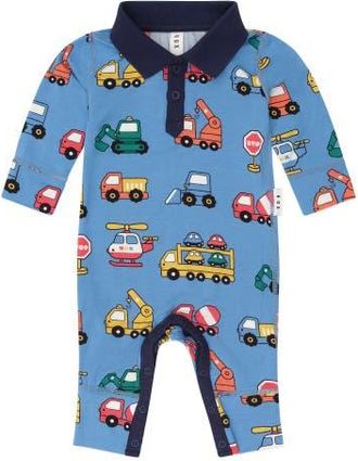 Huxbaby Construction Polo Romper in Multi at Nordstrom, Size 12-18M Au