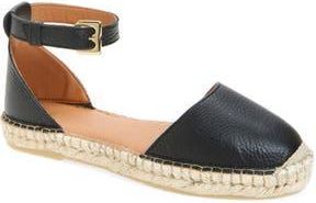Bruno Magli Sabella Espadrille Sandal in Black Pebbled at Nordstrom Rack, Size 9.5