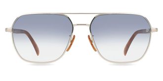 David Beckham DB 1128/G/S YL7/08 Mens Sunglasses Silver Size 59