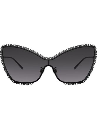 Dolce & Gabbana Eyewear Zonnebril met filigraan montuur - Zwart