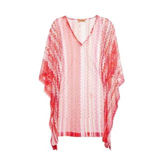 Missoni Dames, Badkleding, Rood, Maat: M Poliester