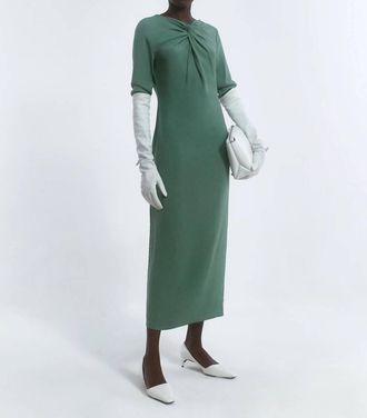 Bernadette Lauren Maxi Dress In Green