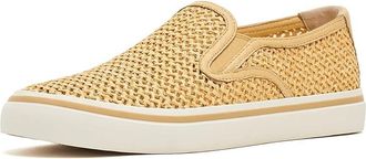Vince Blair Slip-On Raffia Slip-On Womens Shoes Toasted Wheat : 9.5 M, Leather/Suede