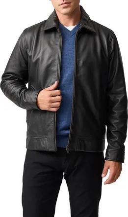 Rodd & Gunn Leadervale Leather Jacket